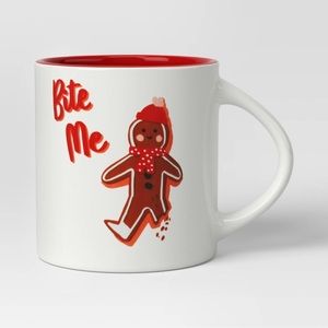 Bite me ginger cookie mug